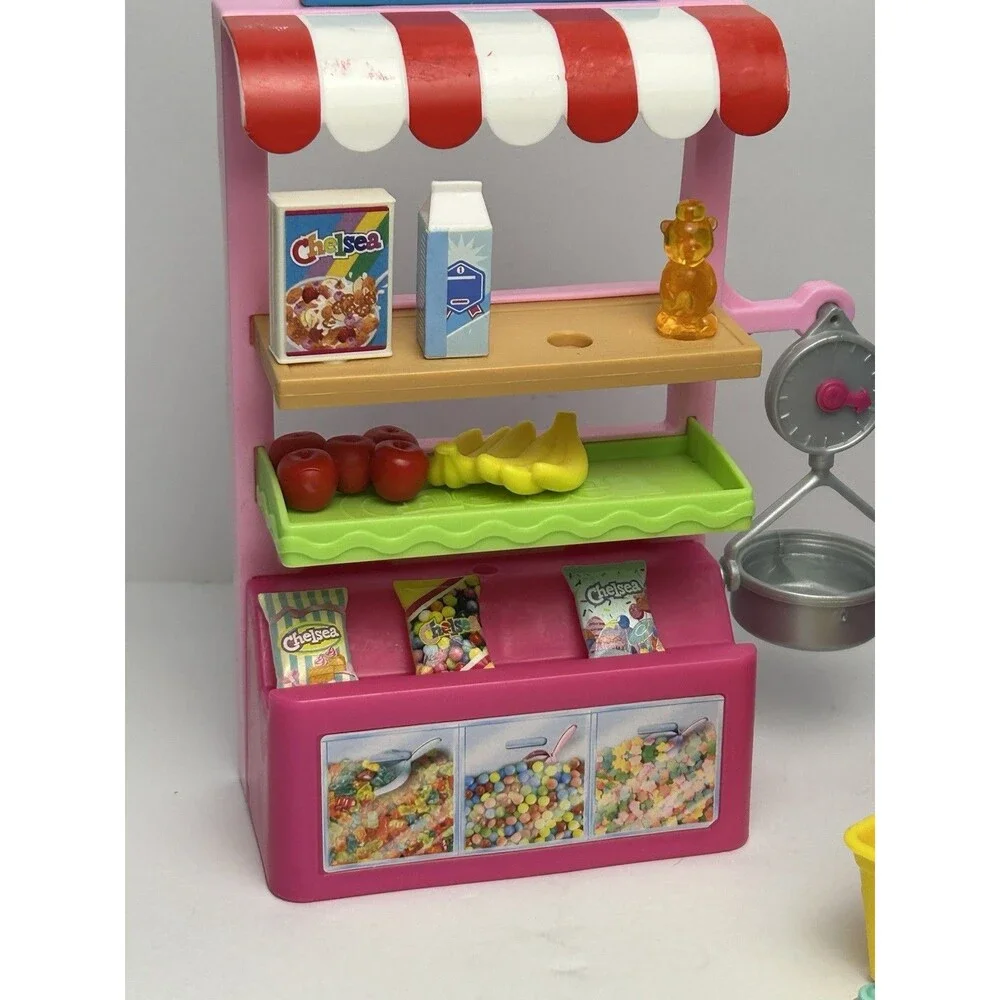 Barbie Doll Mattel Chelsea Playset Shop Supermarket